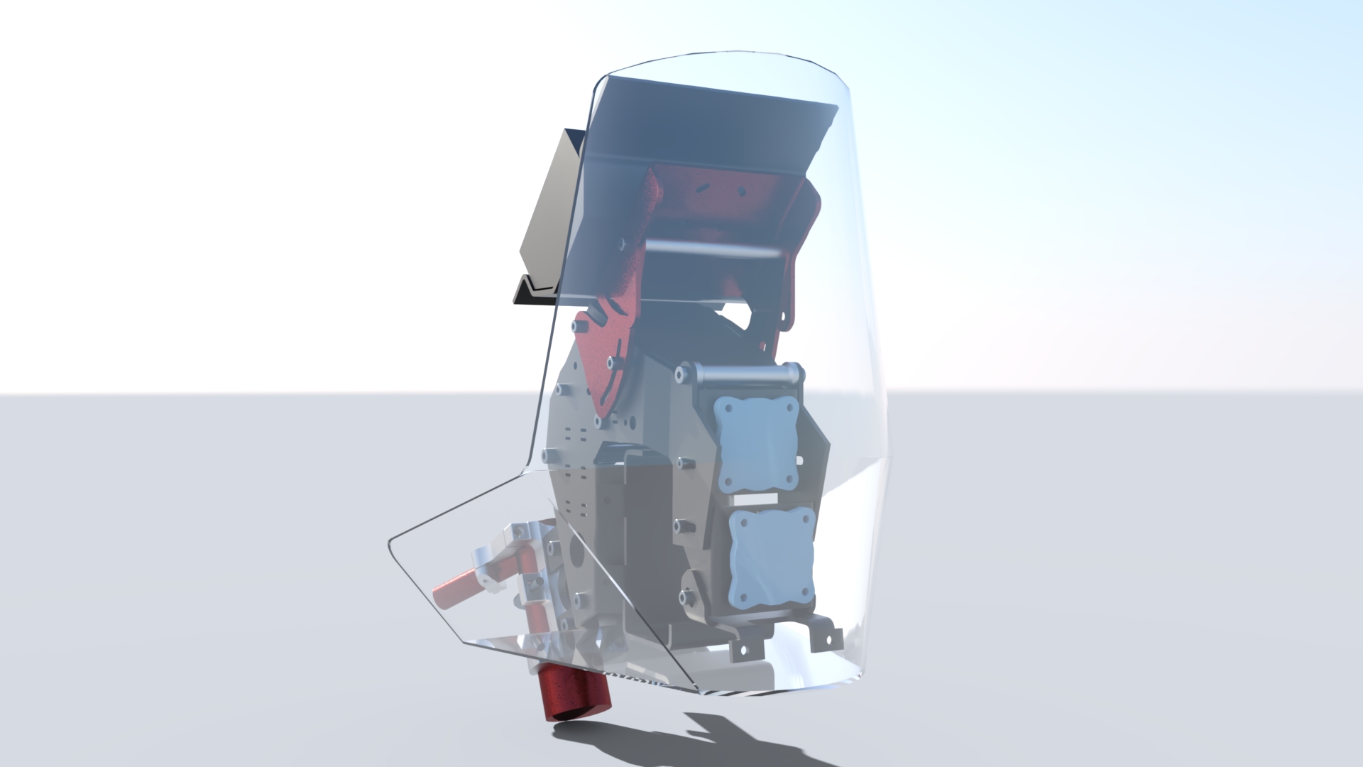 Rally Tower mounted on KTM 690 Enduro R
